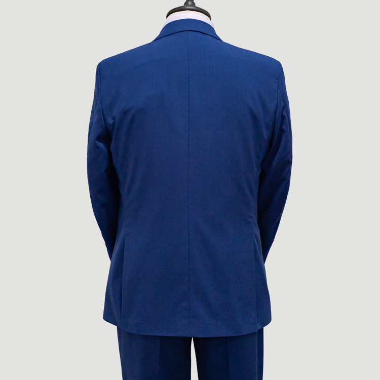 traje azul estructura labrada marca colletti slim 142655 AZUL 2