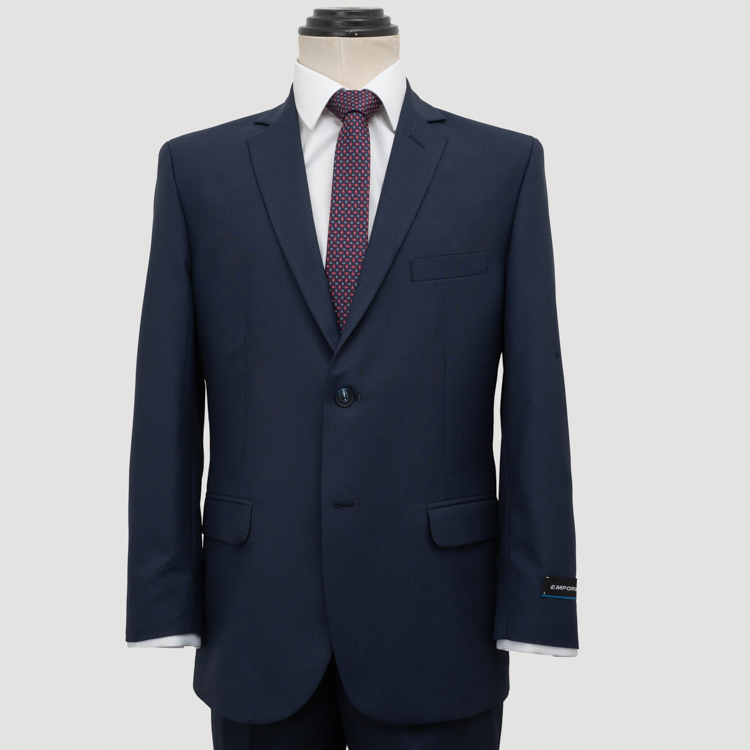 traje azul estructura labrada marca emporium cl sico 160150 345344 1