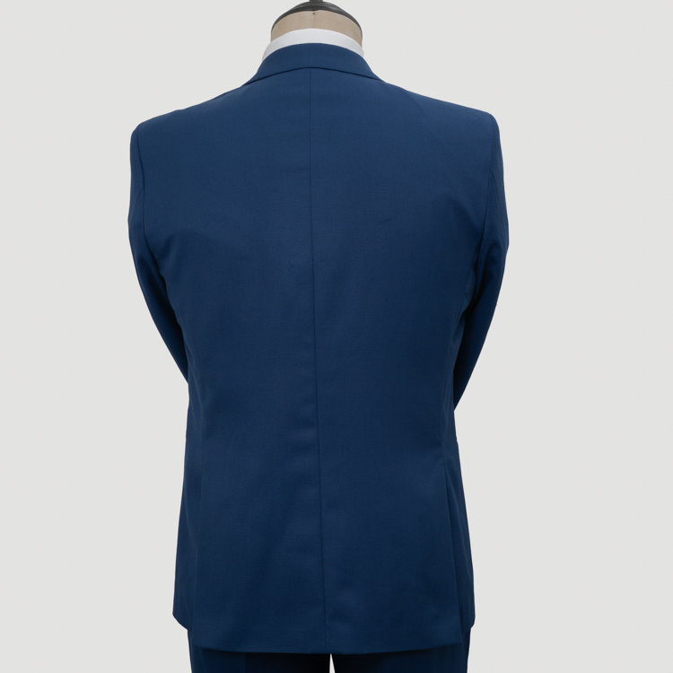 traje azul estructura labrada marca emporium slim 163236 AZUL 4