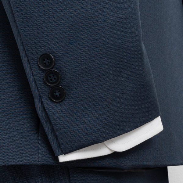 traje azul estructura labrada marca smart slim 149767 253047 4