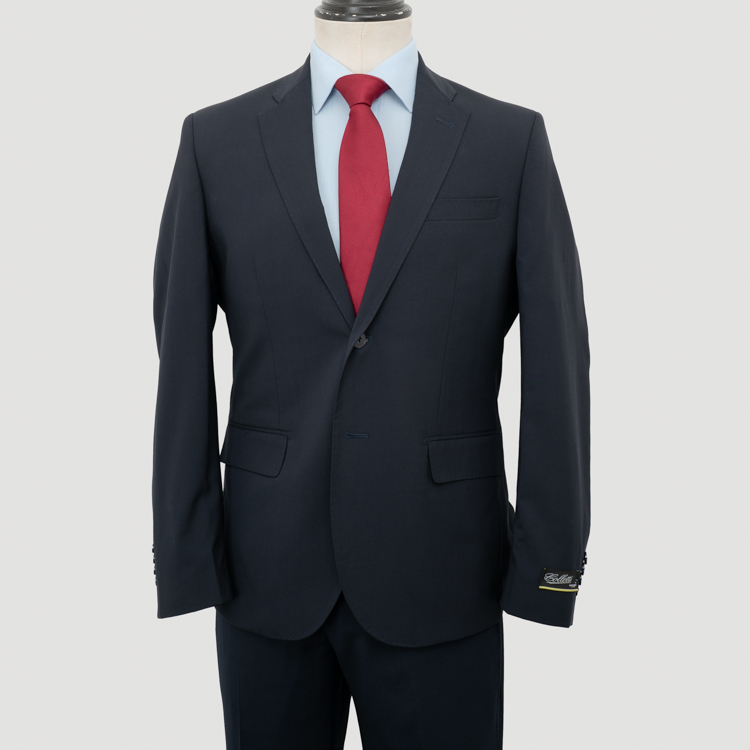 traje azul estructura plana marca colletti slim 154886 AZUL 1