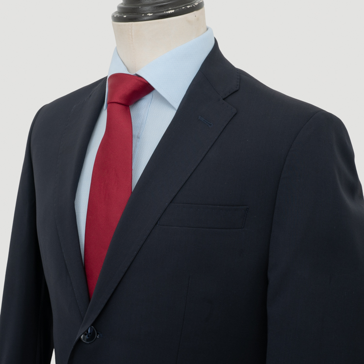 traje azul estructura plana marca colletti slim 154886 AZUL 2