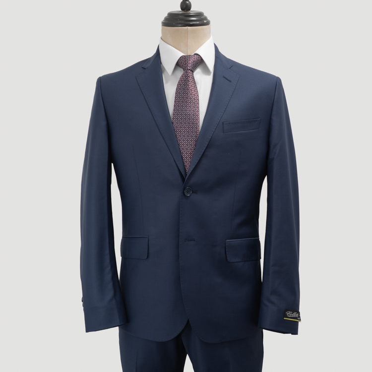 traje azul estructura plana marca colletti slim 162940 AZUL MA 1