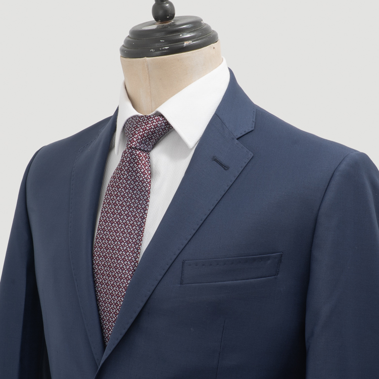 traje azul estructura plana marca colletti slim 162940 AZUL MA 2