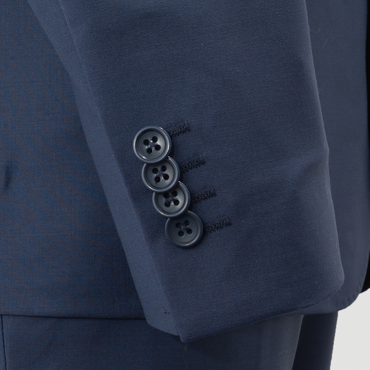 traje azul estructura plana marca colletti slim 162940 AZUL MA 3