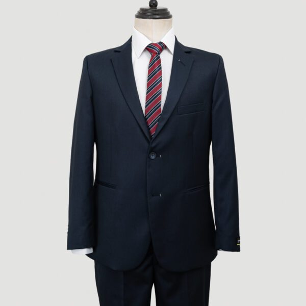 traje azul estructura plana marca emporium slim 139282 AZUL 1
