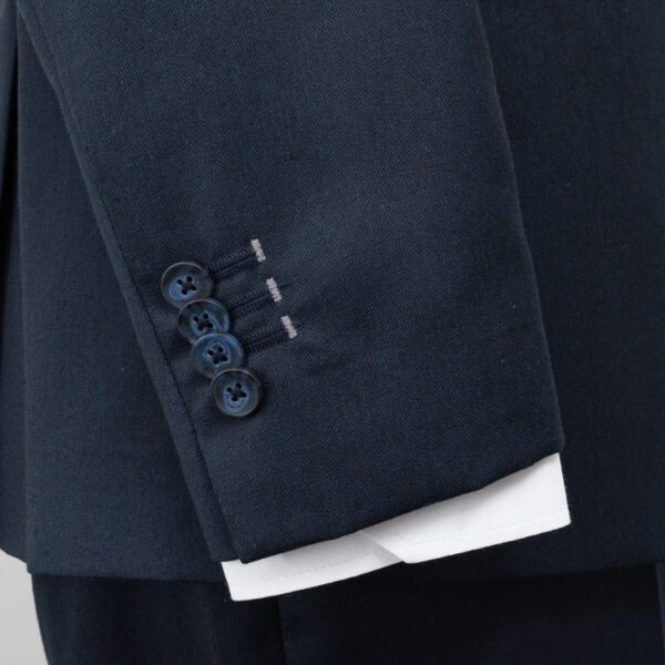traje azul estructura plana marca emporium slim 139282 AZUL 4