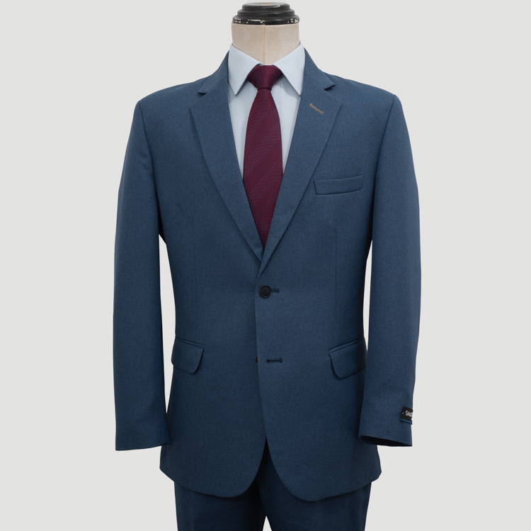 traje azul estructura plana marca smart cl sico 163383 381978