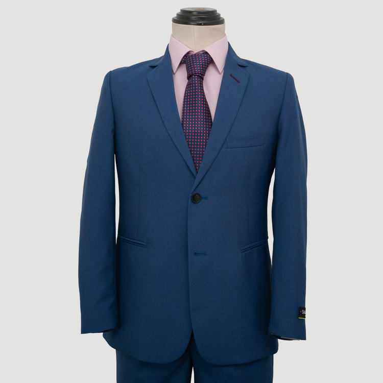 traje azul pa estructura plana marca smart slim 158732 AZUL PA 1