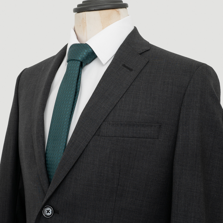 traje gris estructura labrada marca colletti slim 154900 GRIS 2