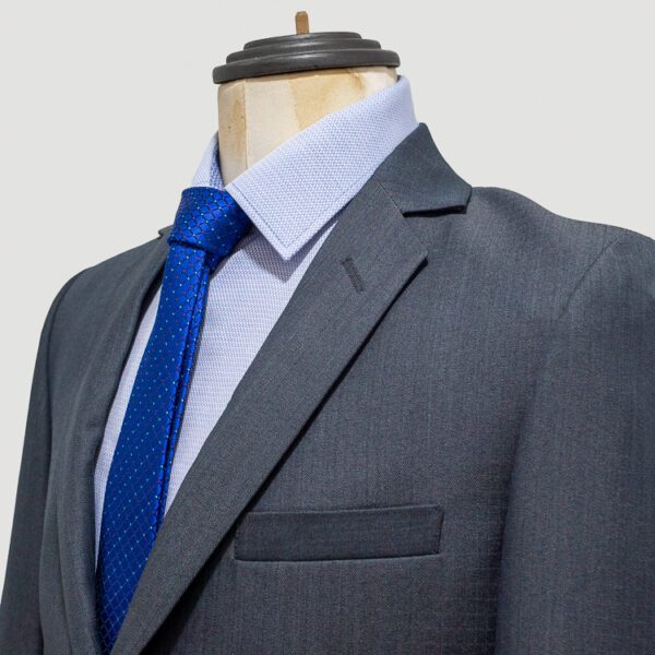 traje gris estructura labrada marca smart slim 145059 219511 2