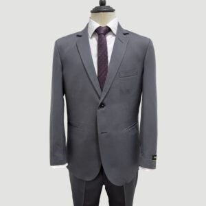 traje gris estructura labrada marca smart slim 147651 242384 1