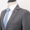 traje gris estructura plana marca smart slim 148083 GRIS 2