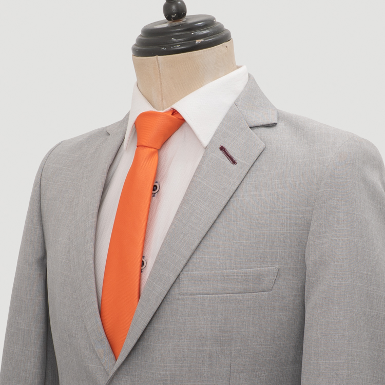 traje gris estructura plana marca smart slim 163461 GRIS