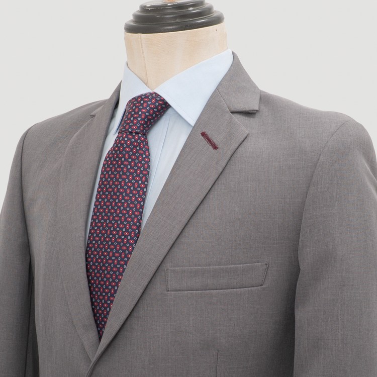traje gris estructura plana marca smart slim 163479 GRIS PER