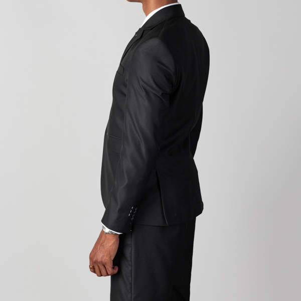 traje negro estructura labrada marca emporium cl sico 142150 NEGRO
