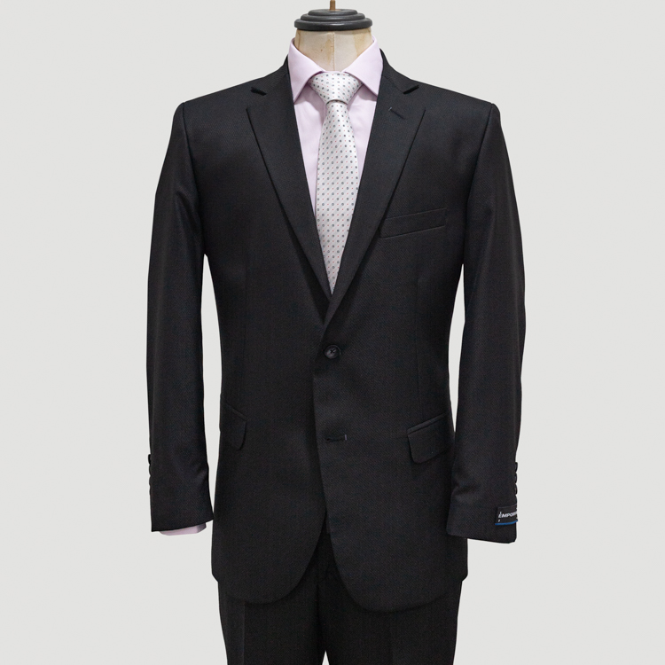 traje negro estructura labrada marca emporium cl sico 146349 NEGRO 1