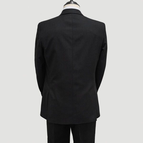 traje negro estructura labrada marca smart cl sico 146280 NEGRO 4