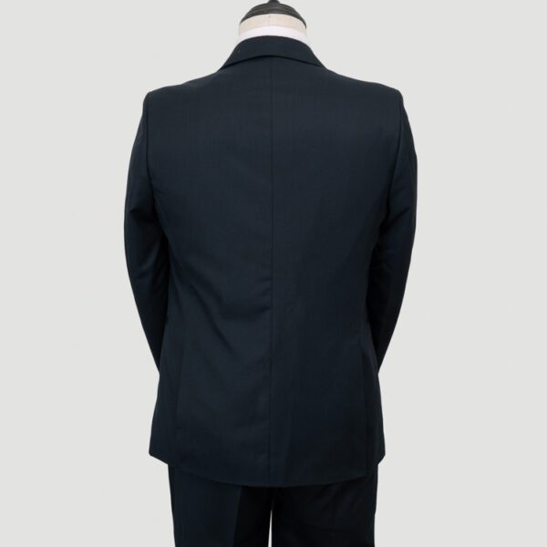 traje negro estructura labrada marca smart slim 131722 219521 4