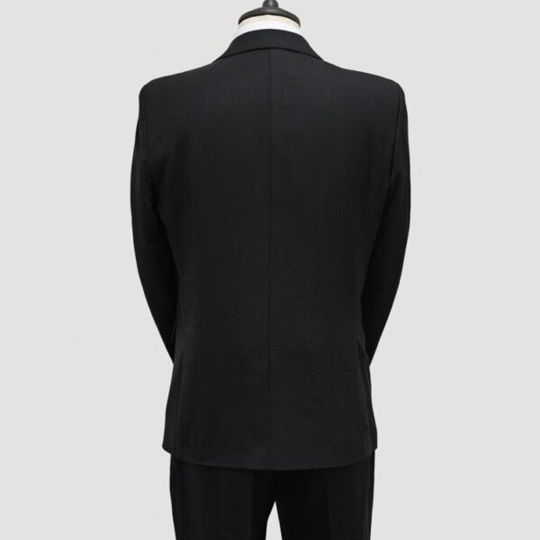 traje negro estructura labrada marca smart slim 143321 209771 2
