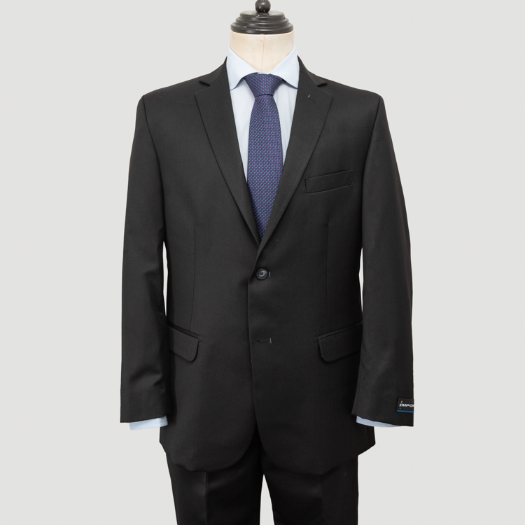 traje negro estructura plana marca emporium cl sico 138928 NEGRO 1