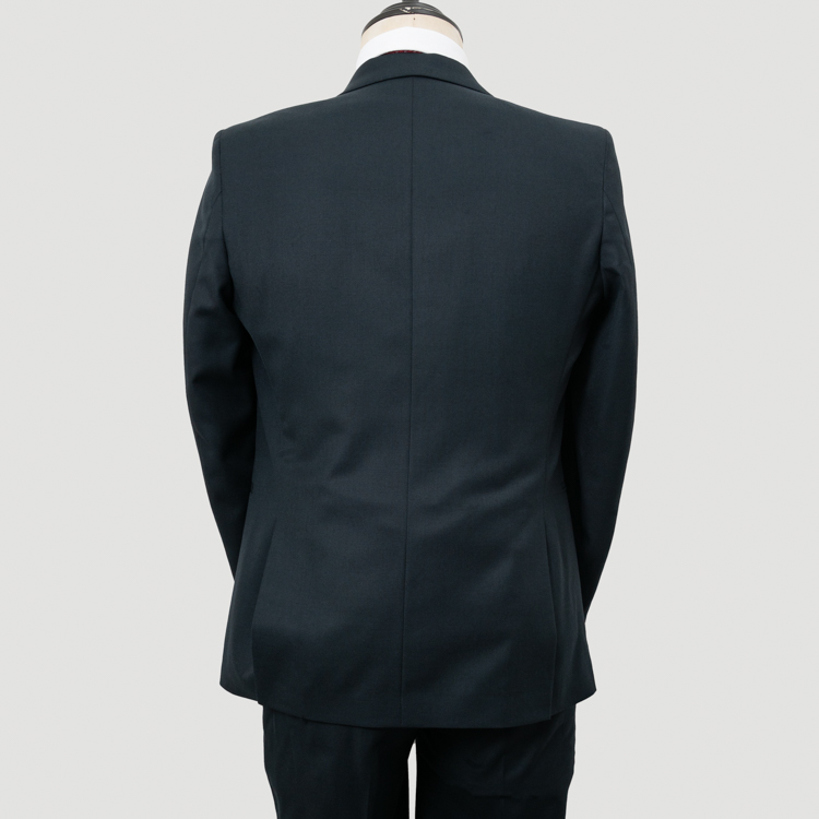 traje negro estructura plana marca smart slim 152975 NEGRO 3