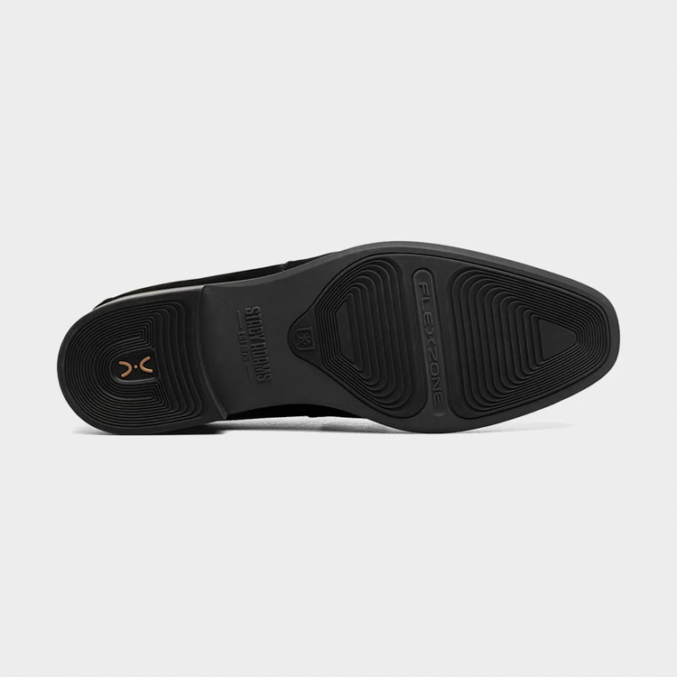 zapato casual negro estilo burke marca stacy adams cl sico 164762 NEGRO 4
