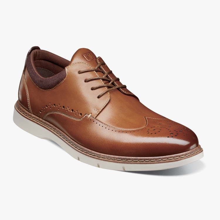 zapatos cognac estilo synergy marca stacy adams cl sico 145213 347639 1