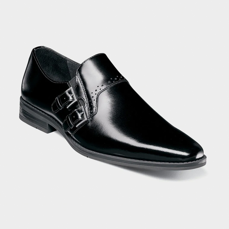 zapatos formales negro estilo kilgore marca stacy adams cl sico 164335 357624 1