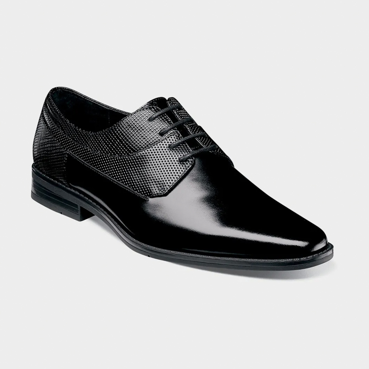 zapatos formales negro estilo kirkley marca stacy adams cl sico 164420 357619 1